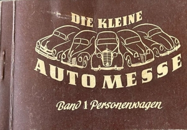 Stender "Die kleine Automesse - Personenwagen" Automobile-Yearbook 1951 (0143)